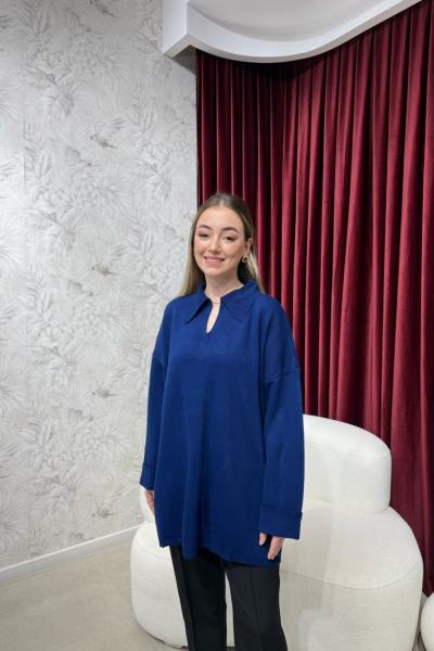 BBC ELLİE KAZAK - SAKS MAVİSİ